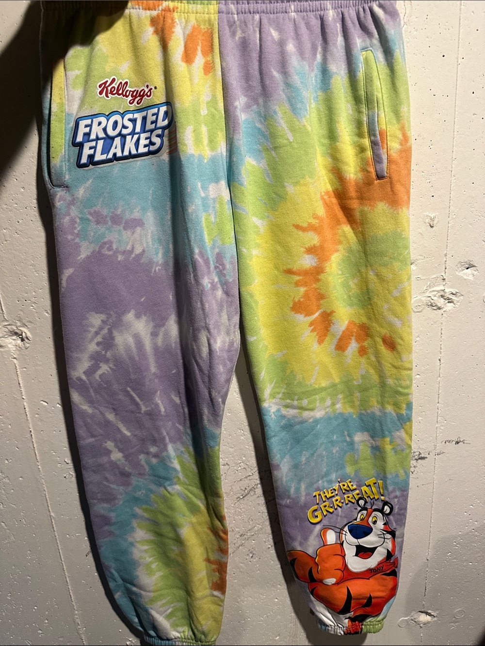 Kellogg's Frosted Flakes Tie-Dye Joggers - Multicolor